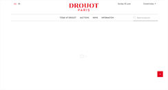 Desktop Screenshot of drouot.com